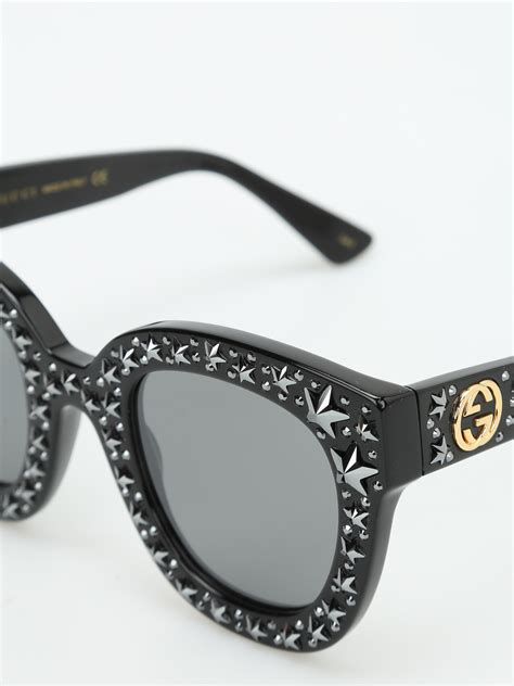 gucci sunglasses star|gucci original sunglasses.